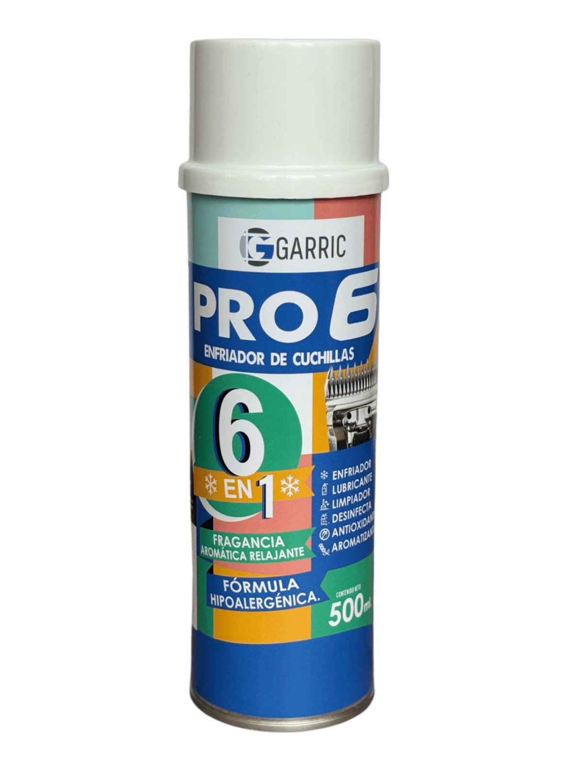 Spray enfriador para cuchillas de grooming